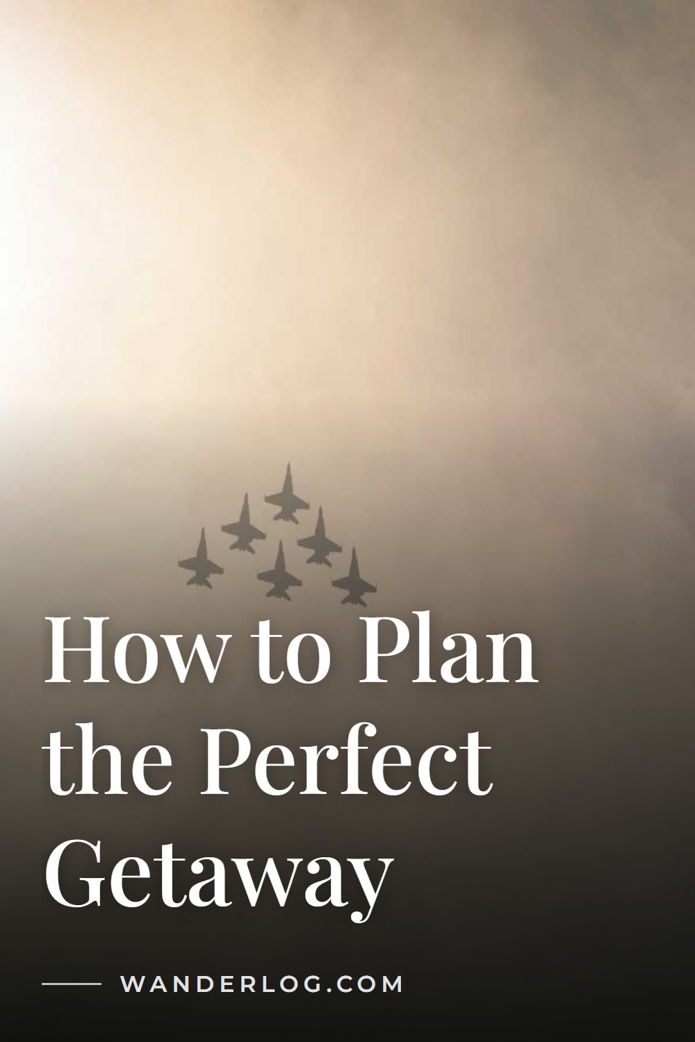 Pinterest pin example – editorial template